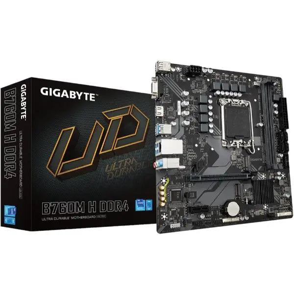 Gigabyte B760M H DDR4 LGA1700 Micro-ATX Motherboard