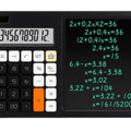 CBK | 2-in-1 Calculator & LCD Writing Tablet | CBK-220 | 7.5" Writing Pad | 12-Digit Display | Stylus | Black