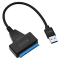 ZEBRONICS | UTS100 USB 3.0 to SATA Adapter Cable | 2.5" HDD SSD Converter | 5Gbps | Plug & Play | Black