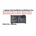 HP | Internal Battery | RR03XL | ProBook 430-G4 440-G4 450-G4 445-G4 430-G5 440-G5 450-G5