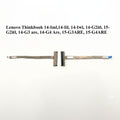 Lenovo Thinkbook laptop screen flex cable on a white background with model number text.