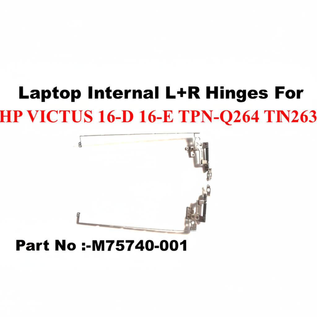 HP | Laptop Hinges (L+R) | M75740-001 | Victus 16-D 16-E TPN-Q264 TPN-Q263