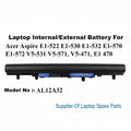 Acer | External Laptop Battery AL12A32 | Aspire E1-522, E1-530, E1-532, E1-570, E1-572, V5-531, V5-571, V5-471, E1-470