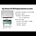 HP | Replacement Screen | 15-EK | Omen 15-EK