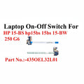 HP | Power Button Board | 4350EL32L01 | 15-BS 15-BW 250 G6