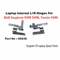 Dell | Laptop Hinges L+R | 8X03G | Inspiron 5498 5490 Vostro 5490