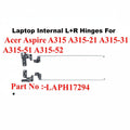 Acer | Laptop Hinges L+R | Compatible | Aspire A315-21 A315-31 A315-51 A315-52