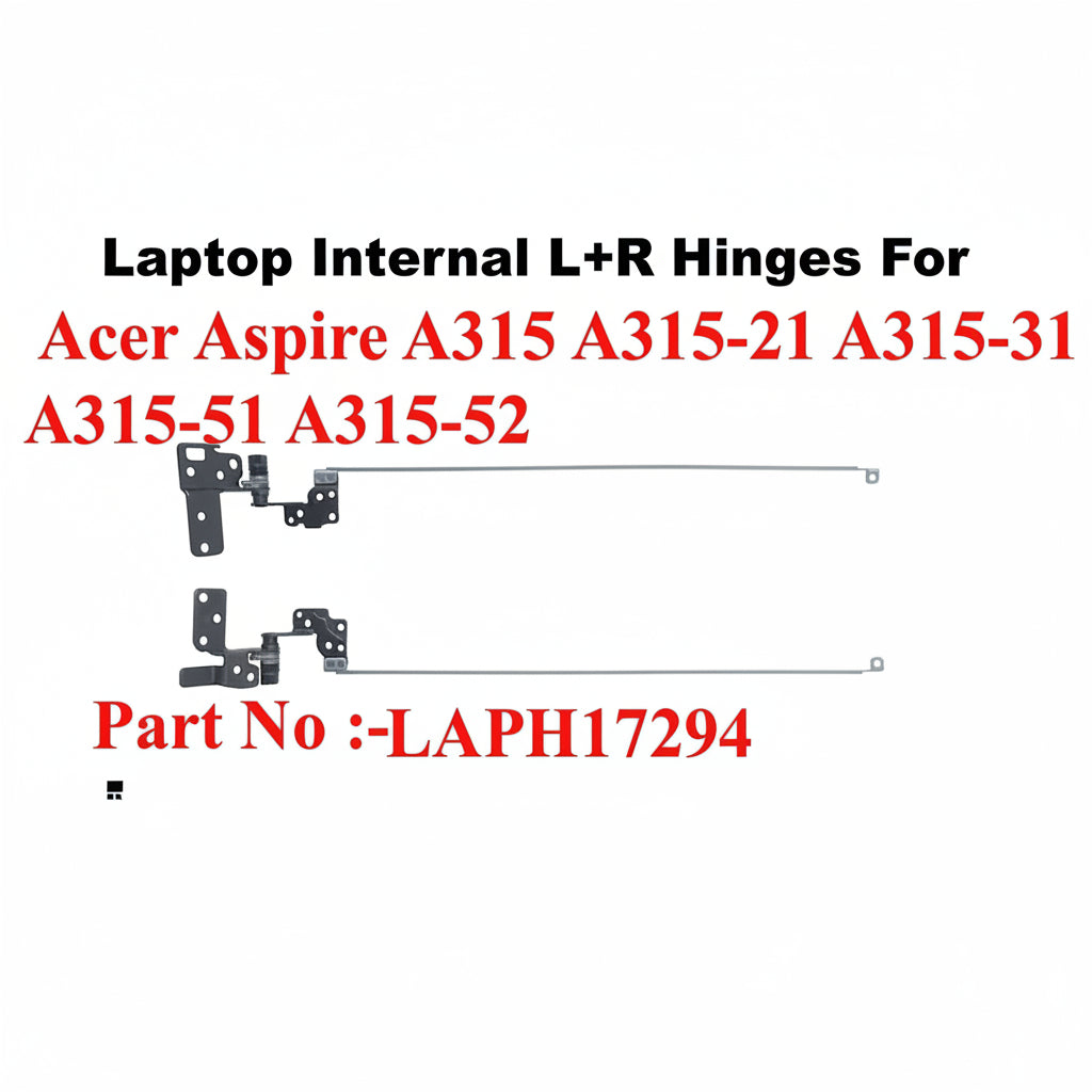 Acer | Laptop Hinges L+R | Compatible | Aspire A315-21 A315-31 A315-51 A315-52