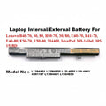 Lenovo | External Battery | L13S4A01 L12M4E55 L12L4E55 L13L4A01 45N1187 L13M4A01 L12S4E55 | B40-70 B40-30 B40-80 B50-70 B50-30 B50-80 E40-70 E41-70 E40-80 E50-70 E50-80 M4400 IdeaPad 305-14IBD 305-15IBD