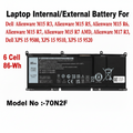 Dell | Internal Battery | 70N2F | Alienware M15 R3 R5 R6 R7 R7 AMD M17 R3 XPS 15 9500 9510 9520