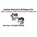 Dell | Laptop Internal L+R Hinges | 07J380 07F429 | Latitude 3300, 3310, E3310, E3300 2-in-1