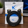 Kelingtone KA-VG36 VGA Cable 10M | VGA Male to Male Monitor Cable | Display Cable for PC, Monitor & Projector