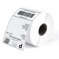 True-Ally | Direct Thermal Shipping Labels | 100mm x 150mm | 4" x 6" | 400 Labels/Roll | White Self-Adhesive