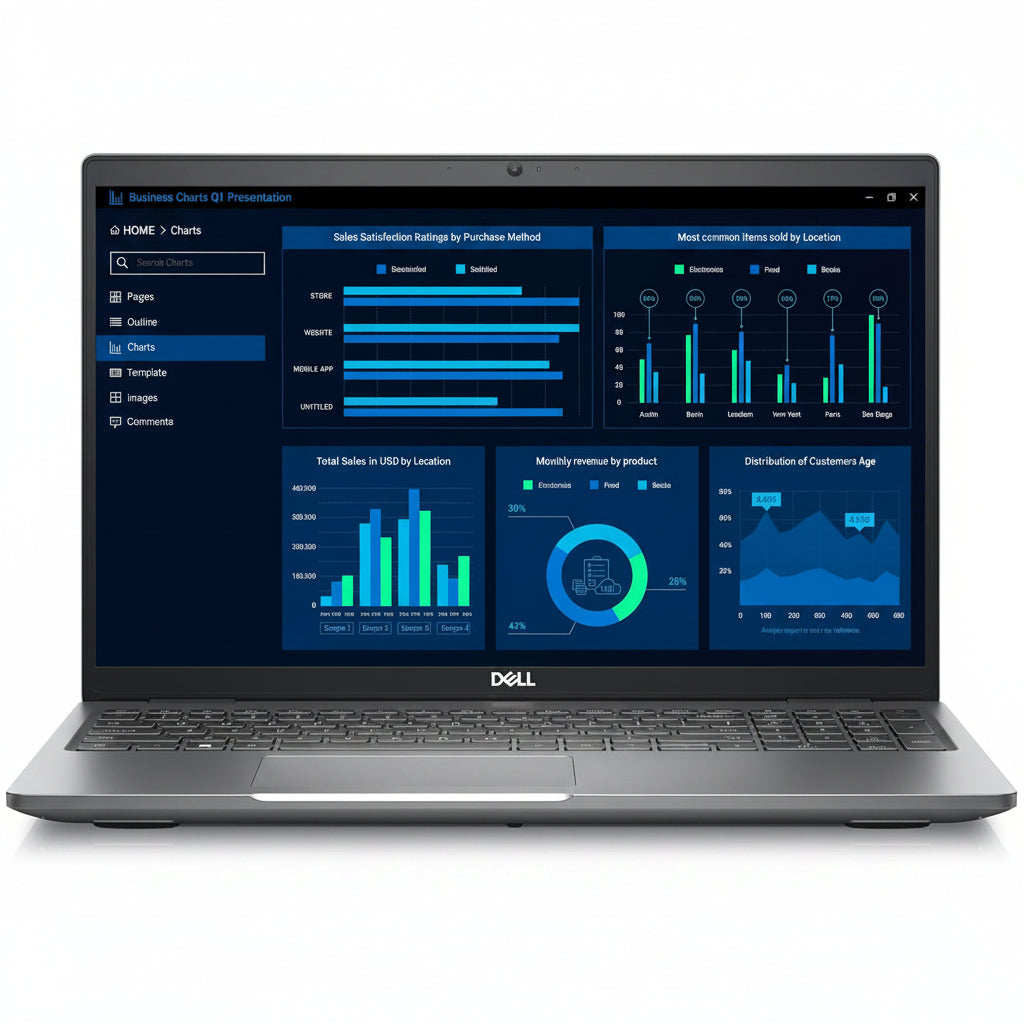 Dell Precision 3581 Workstation | Intel Core i7-13800H | 8GB RAM | 256GB SSD | RTX A500 4GB