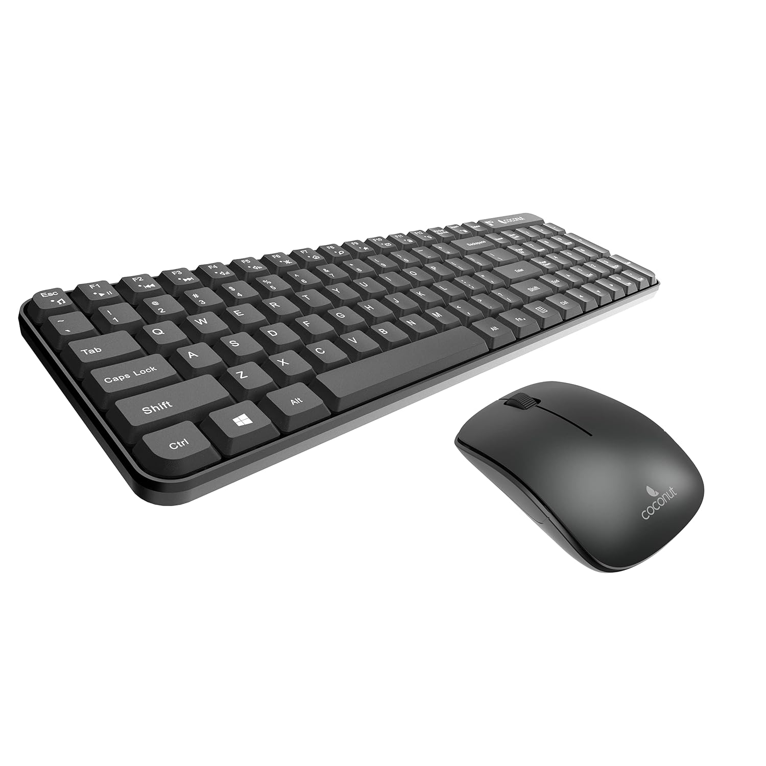 Coconut Desire Wireless Keyboard & Mouse Combo | 2.4GHz USB Keyboard and Mouse for PC & Laptop