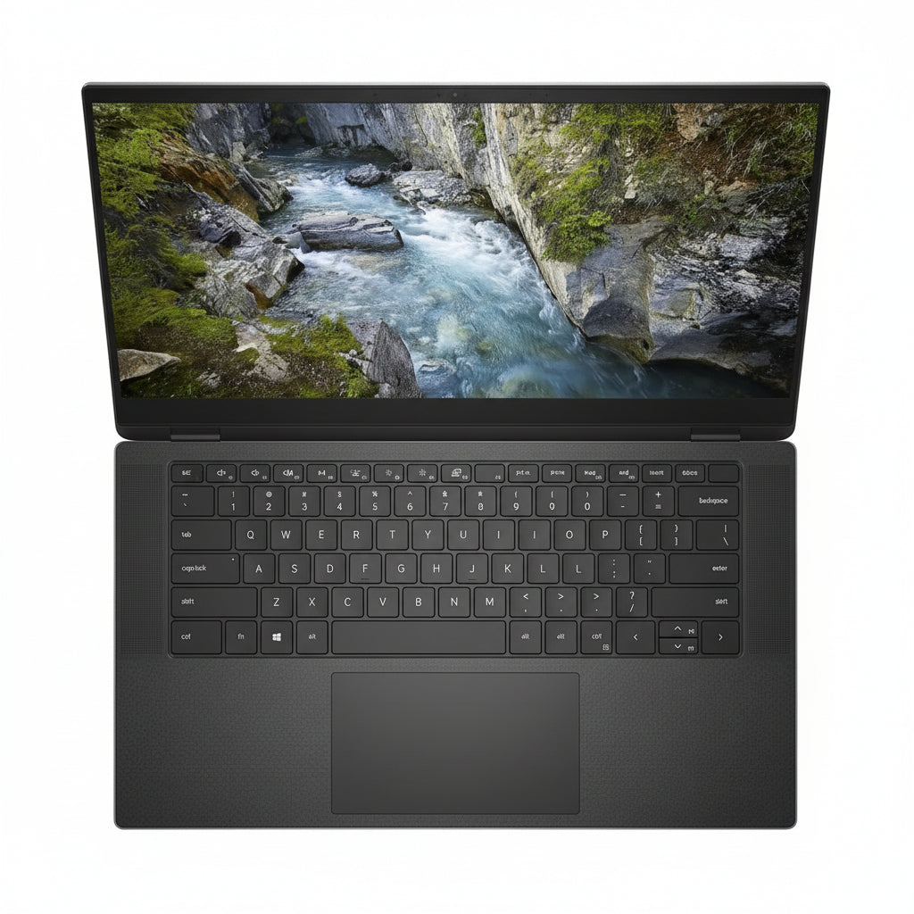 Dell Mobile Precision 5550 Laptop (Titan Gray) - 15.6" UltraSharp FHD+ IGZO4, w/IR Camera - 2.6 GHz Intel Core i7-10750H Six-Core - 256GB SSD - 8GB - Quadro T1000 - Win10 Pro