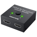 4K HDTV F-105 Bidirectional HDMI Switch | 2-Way HDMI Selector Switch | Ultra HD HDMI Splitter Adapter
