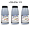 Prodot ZEB-1215 Printer Toner Powder | Laser Printer Refill Powder | Black Toner Refill
