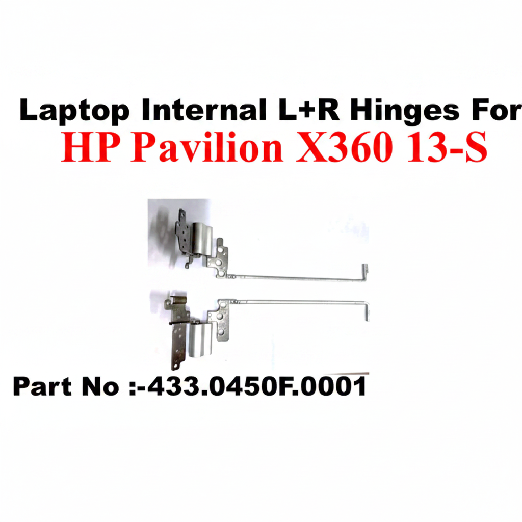 HP | Laptop Hinges (L+R) | 433.0450F.0001 | Pavilion X360 13-S