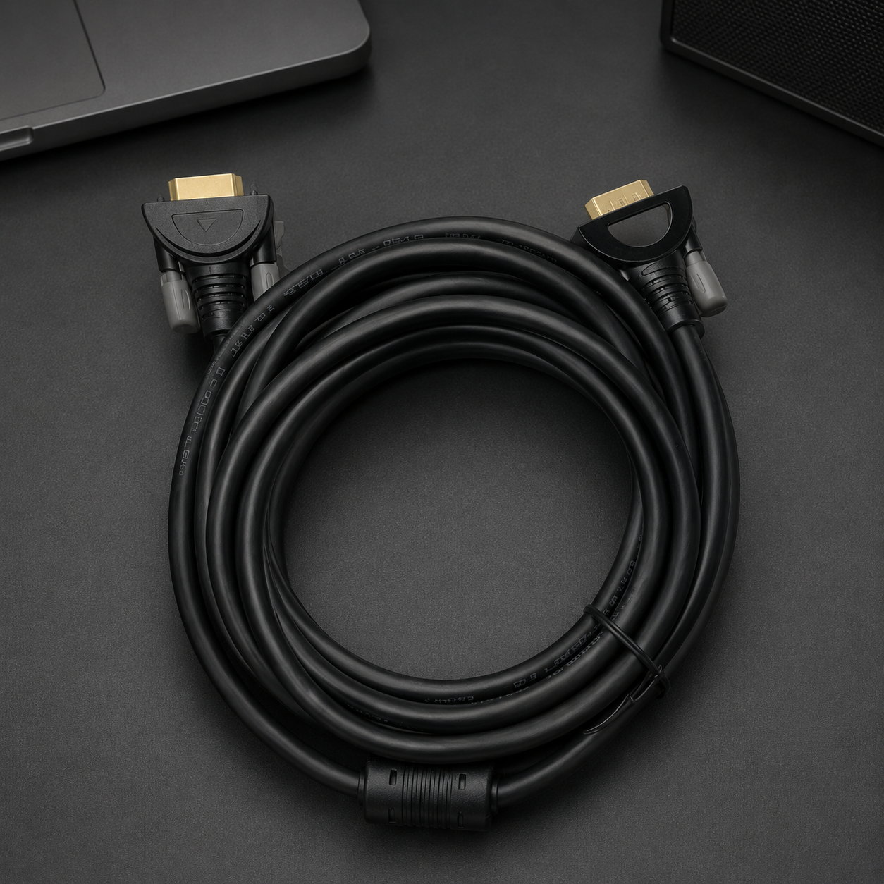 Kelingtone KA-VG36 VGA Cable 5M | VGA Male to Male Monitor Cable | Display Cable for PC, Monitor & Projector