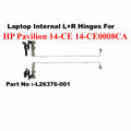 P | Laptop Hinges (L+R) | L26376-001 | Pavilion 14-CE 14-CE0008CA
