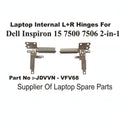 Dell | Laptop Hinges L+R | JDVVN VFV68 | Inspiron 15 7500 7506 2-in-1