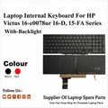 HP | Internal Keyboard Backlit Black Red | Victus 16-E/16-D/15-FA | Victus 16-E 16-D 15-FA
