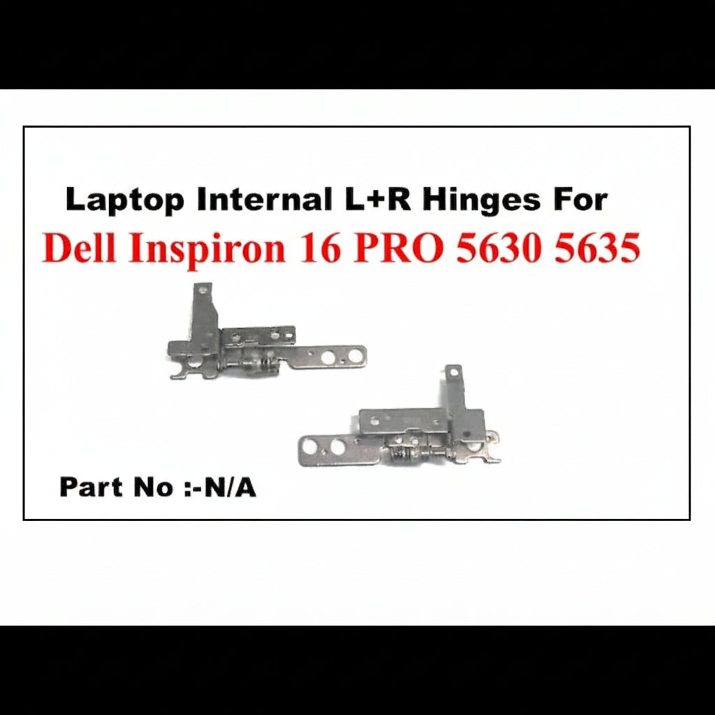 Dell | Laptop Hinges L+R | Compatible Replacement | Inspiron 16 Pro 5630 5635