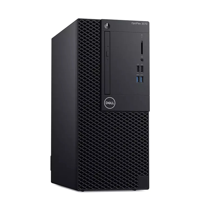 Refurbished Dell Optiplex 3070 SFF 9th Gen Desktop | 8GB/16GB RAM | 256GB/512GB SSD | W11