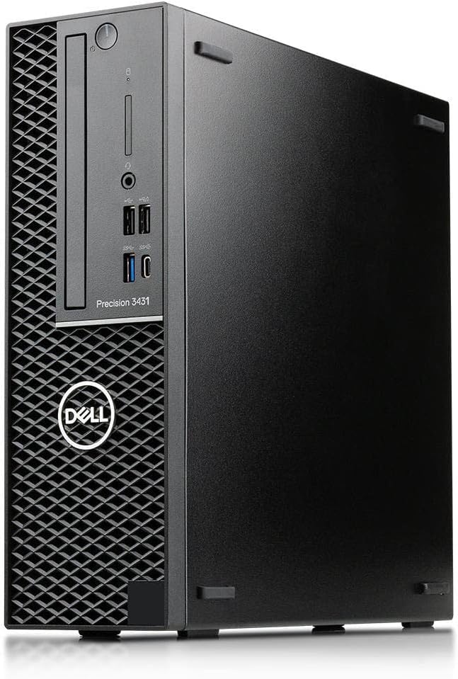 Refurbished Dell Precision 3431 SFF 8th Gen Desktop | 8GB/16GB RAM | 256GB/512GB SSD | W11