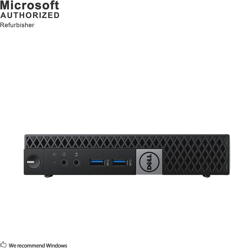 Refurbished Dell Optiplex 3040 MFF 6th Gen Desktop | 8GB/16GB RAM | 256GB/512GB SSD | W11