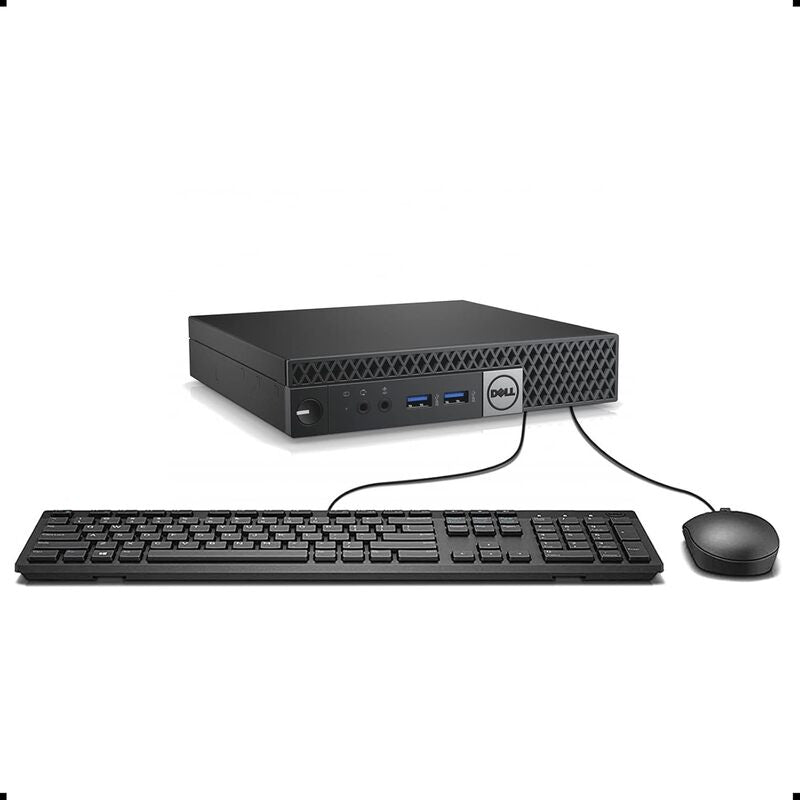 Refurbished Dell Optiplex 3040 MFF 6th Gen Desktop | 8GB/16GB RAM | 256GB/512GB SSD | W11