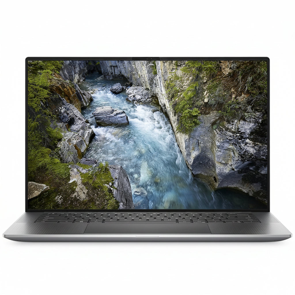 Dell Mobile Precision 5550 Laptop (Titan Gray) - 15.6" UltraSharp FHD+ IGZO4, w/IR Camera - 2.6 GHz Intel Core i7-10750H Six-Core - 256GB SSD - 8GB - Quadro T1000 - Win10 Pro