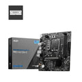 MSI PRO H610M-E mATX Motherboard – Intel LGA1700, Supports 12th, 13th & 14th Gen CPUs, DDR5/DDR4