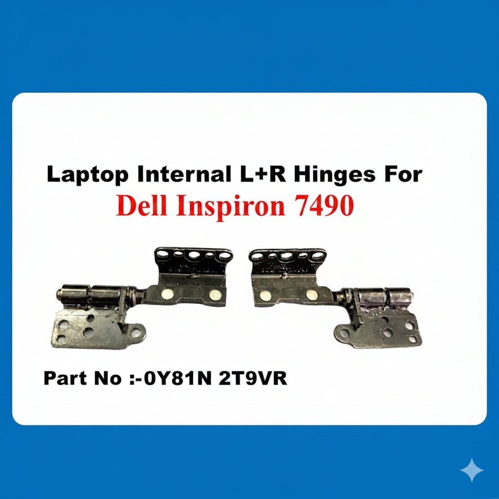 Dell | Laptop Internal L+R Hinges | 0Y81N 2T9VR | Inspiron 7490