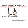 Dell | Laptop Hinges L+R | 433.0GW0B.0012 | Inspiron 5391 Vostro 5390 V5390 5391