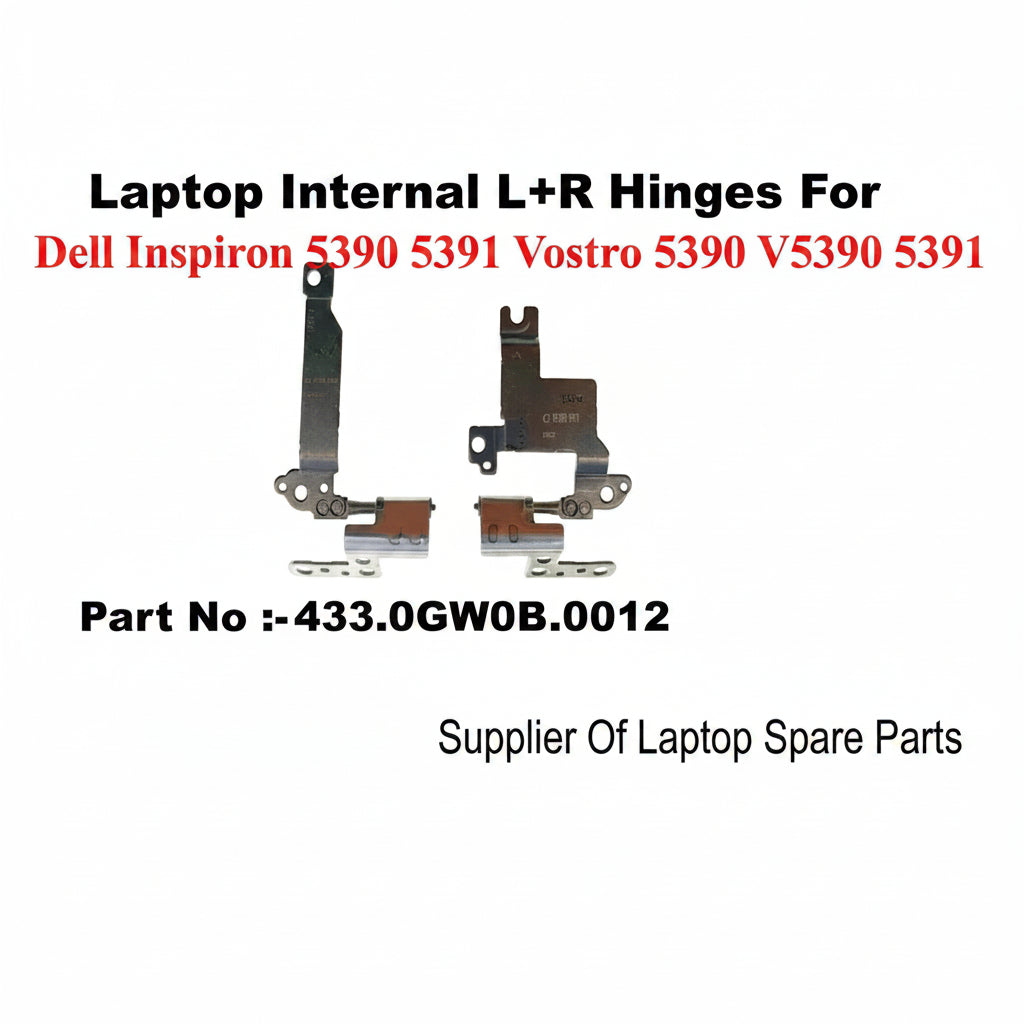 Dell | Laptop Hinges L+R | 433.0GW0B.0012 | Inspiron 5391 Vostro 5390 V5390 5391