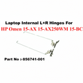 HP | Laptop Hinges (L+R) | 856741-001 | Omen 15-AX 15-AX250WM 15-BC