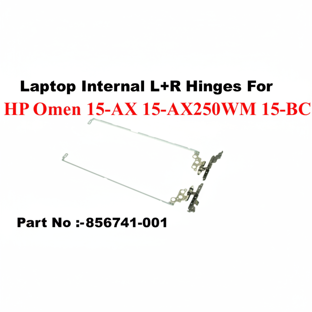 HP | Laptop Hinges (L+R) | 856741-001 | Omen 15-AX 15-AX250WM 15-BC