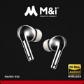 M&I | Earbuds | M&ITWS-939 | True Wireless Bluetooth Earbuds