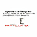 Dell | Laptop Hinges L+R | 3Y32X 03Y32X | Inspiron 5570 5575 3580 3582 3583 3585 Vostro 3580 3581 3582 3584 3585 3590 3591 Latitude 3590