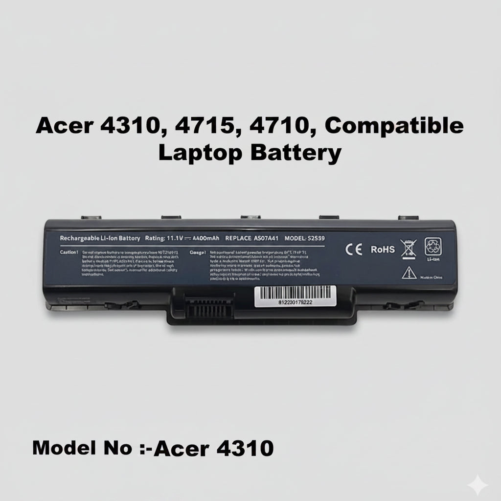 Acer | Laptop Battery | 4710 | 4310, 4715, 4710