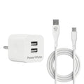 OOGE | Mobile Charger | Charge 5 Type-C | 18W Fast Charging  | Type-A to Type-B Cable