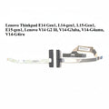 Fiber optic cable and connector on a white background with Lenovo product names.