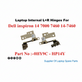 Dell | Laptop Hinges (L+R) | 0HY9C HP14Y | Inspiron 14 7000 7460 14-7460