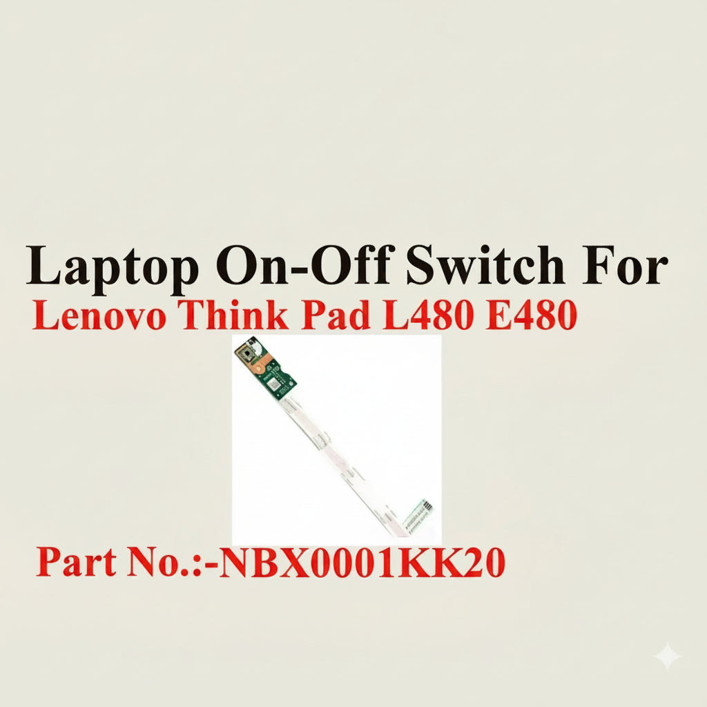 Lenovo | Power Button Switch | NBX0001KK20 | ThinkPad L480 L490 E480 E490