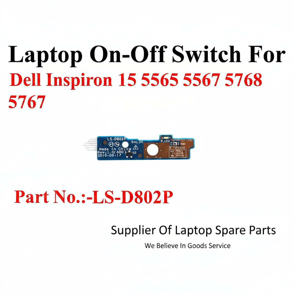 Dell | Power Button Board | LS-DS02P | Inspiron 15 5565 5567 5768 5767