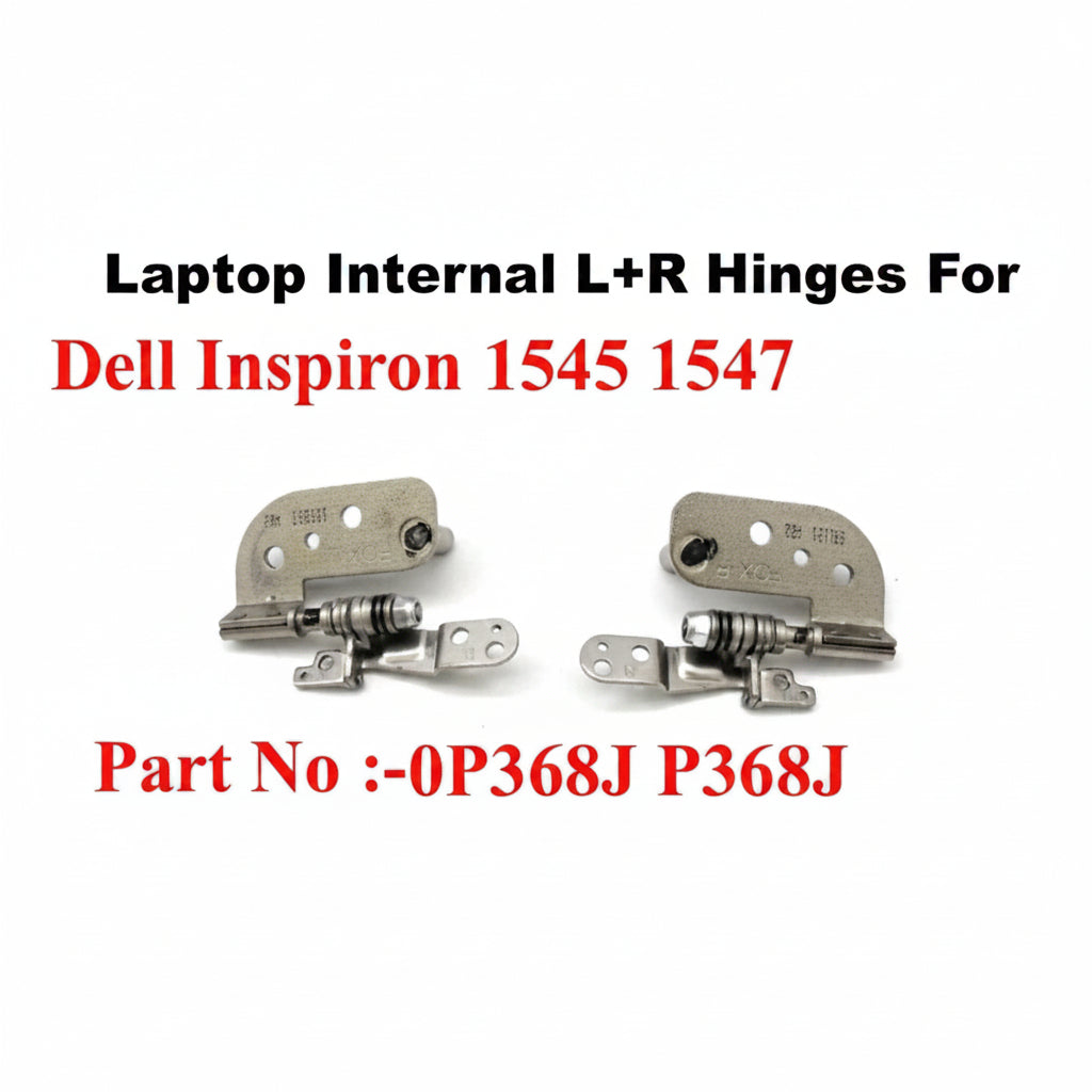 Dell | Laptop Hinges L+R | 0P368J P368J | Inspiron 1545 1547