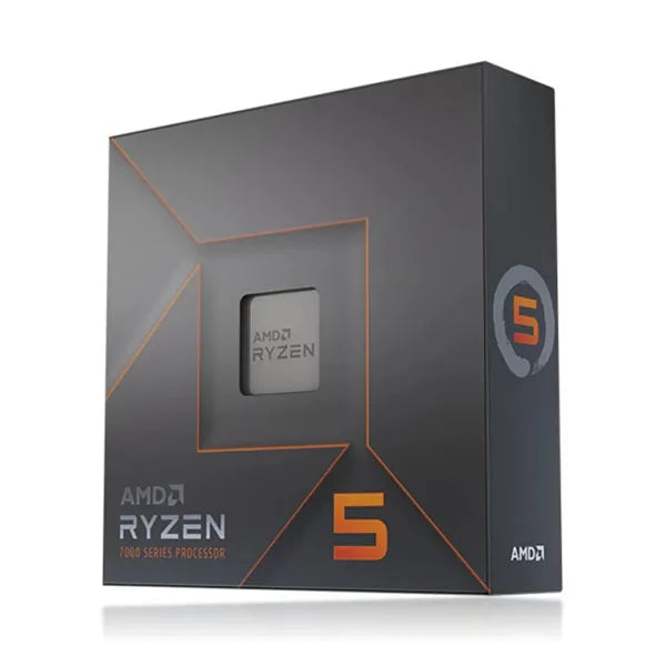 AMD Ryzen 5 7600X AM5 Desktop Processor – 6 Cores, 12 Threads, Up to 5.3GHz