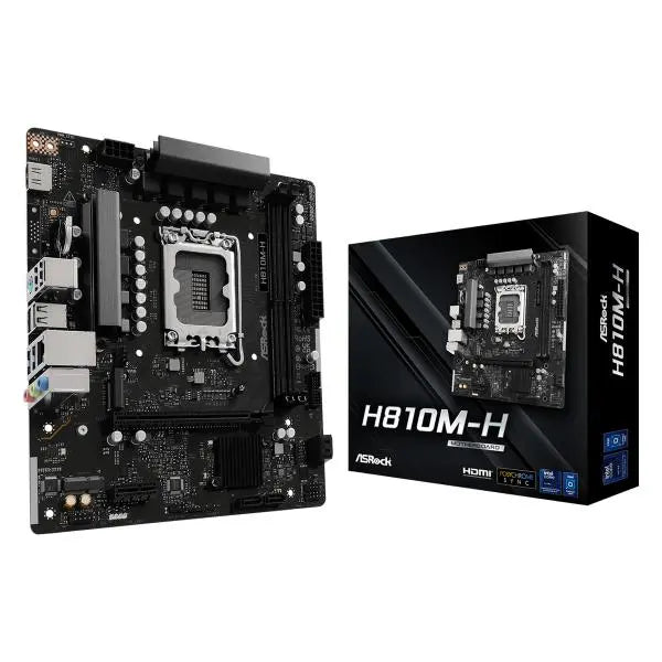 ASRock H810M-H Intel H810 DDR5 Micro-ATX Motherboard